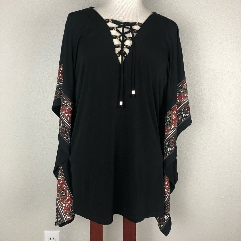 NWT Michael Kors Poncho Style Top Size Medium